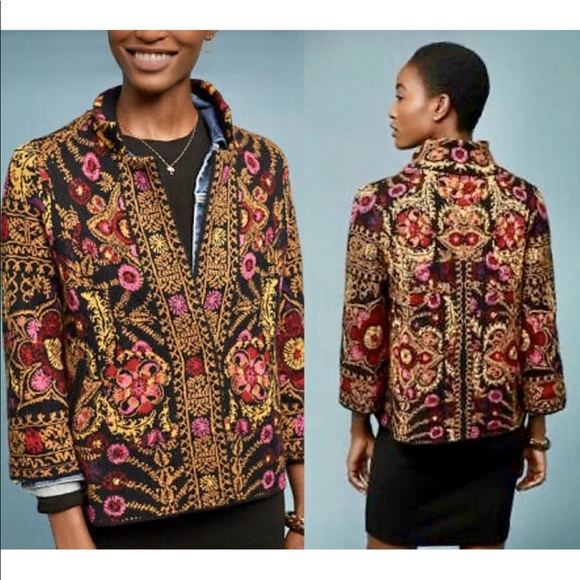 Anthropologie Sweaters - Anthropologie Payton Boho Cardigan Jacket Sz M